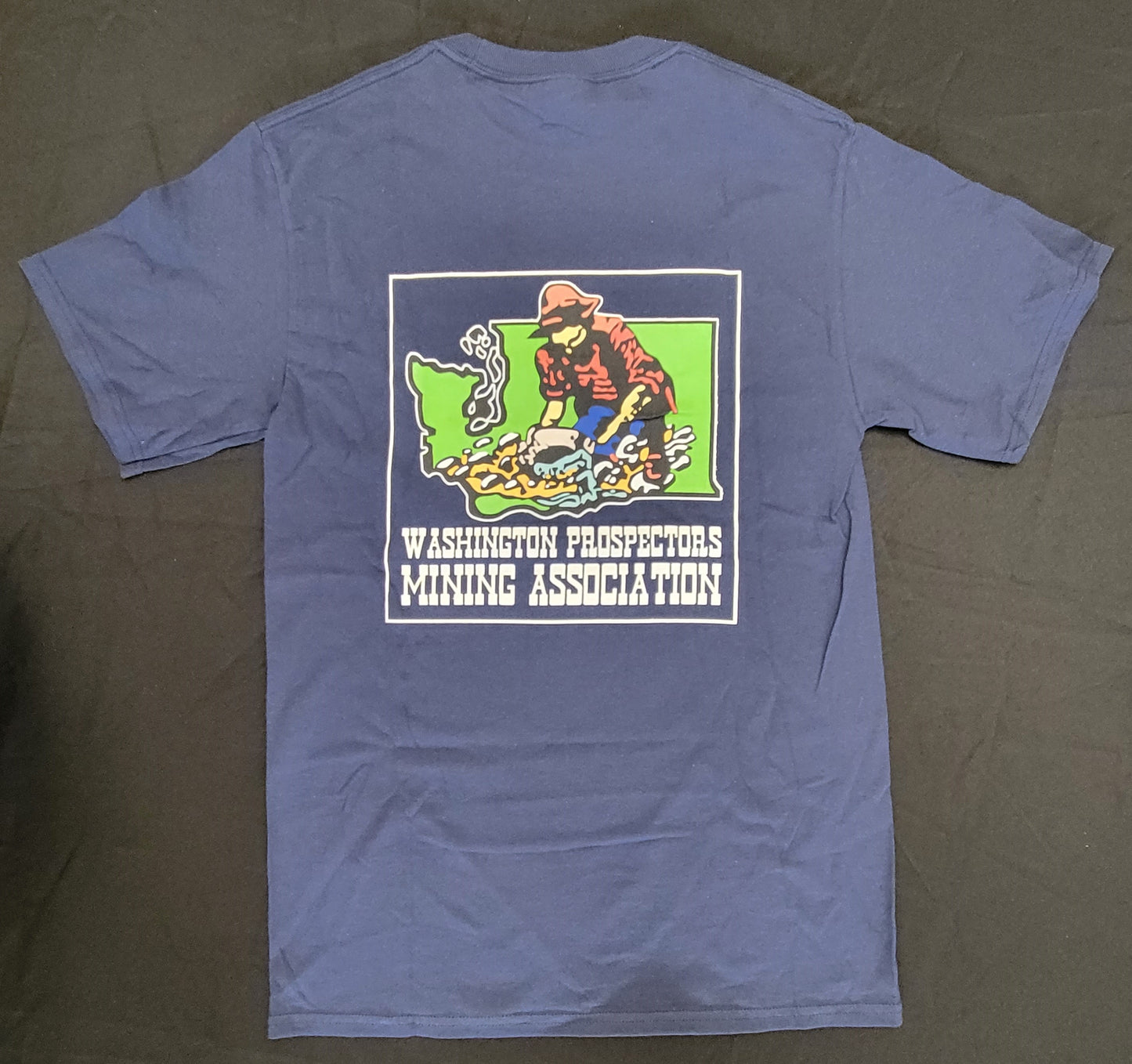 Short Sleeve Tee Shirt - Blue Style 2