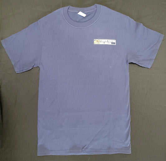 Short Sleeve Tee Shirt - Blue Style 2