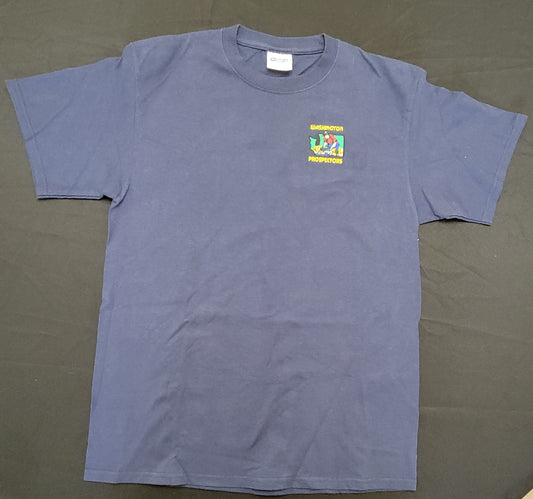 Short Sleeve Tee Shirt - Blue Style 1